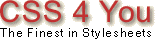 CSS for you